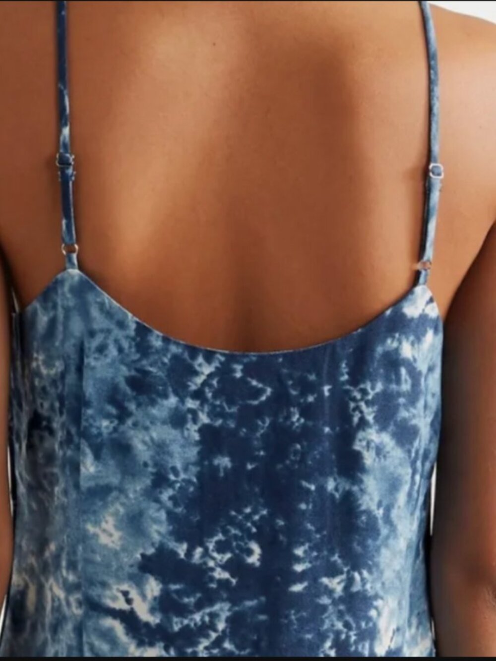 Reformation Blue Piscine Tie Dye Seville Mini Dress Dress - Picture 7 of 10